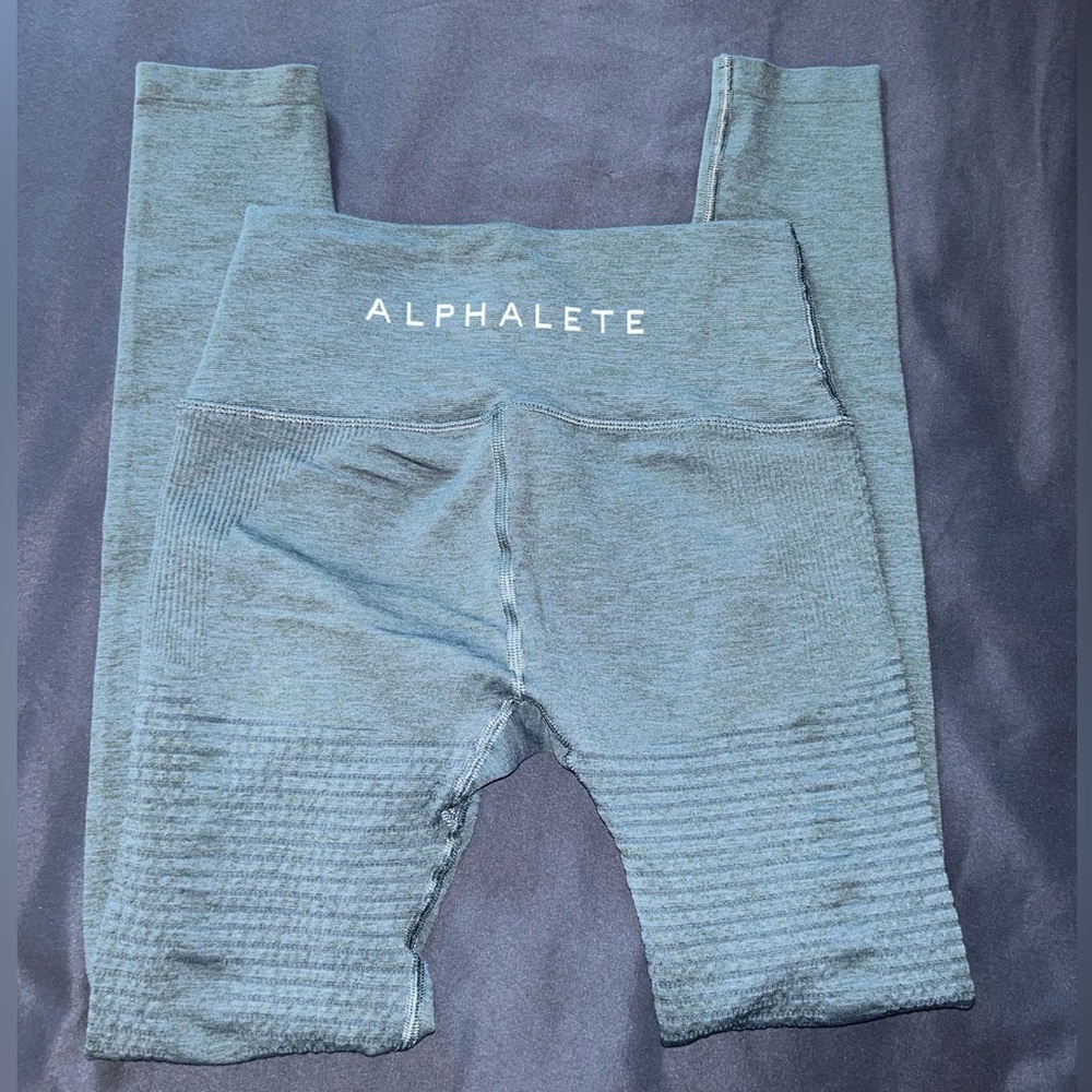 Alphalete Halo Leggings Forest Green